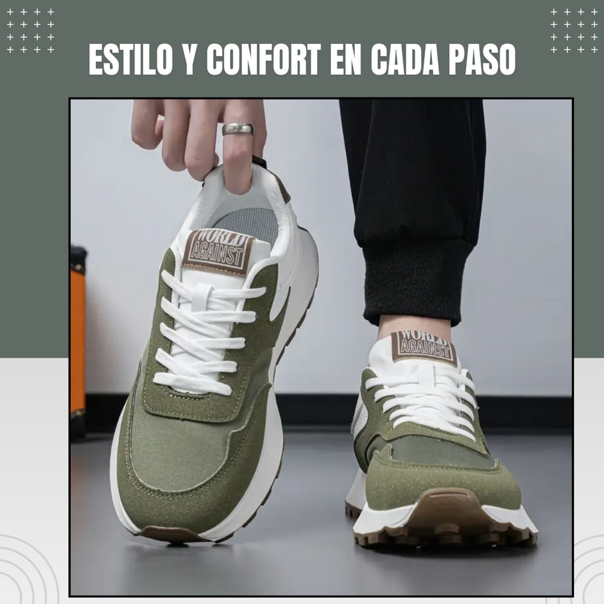 URBAN - Tenis Hombre Modernos Moda 2026 Urban Street