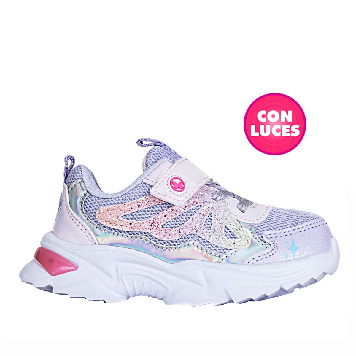 GUMBALL - Tenis Casual de Niña gumball  xia luces 4-25-2 inf fem Lila