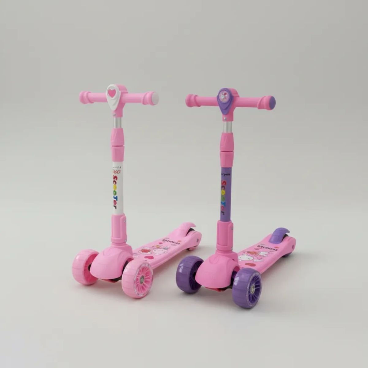 TECNOHOGAR JS - Patineta Scooter Monopatin Niños Ajustable Altura Resistente