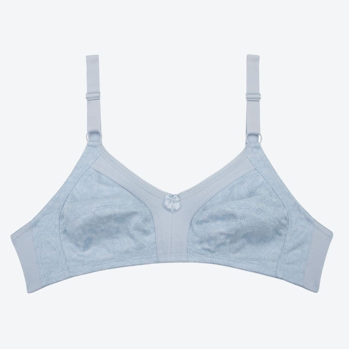 LILI PINK - Brasier clasico individual en algodón y encaje