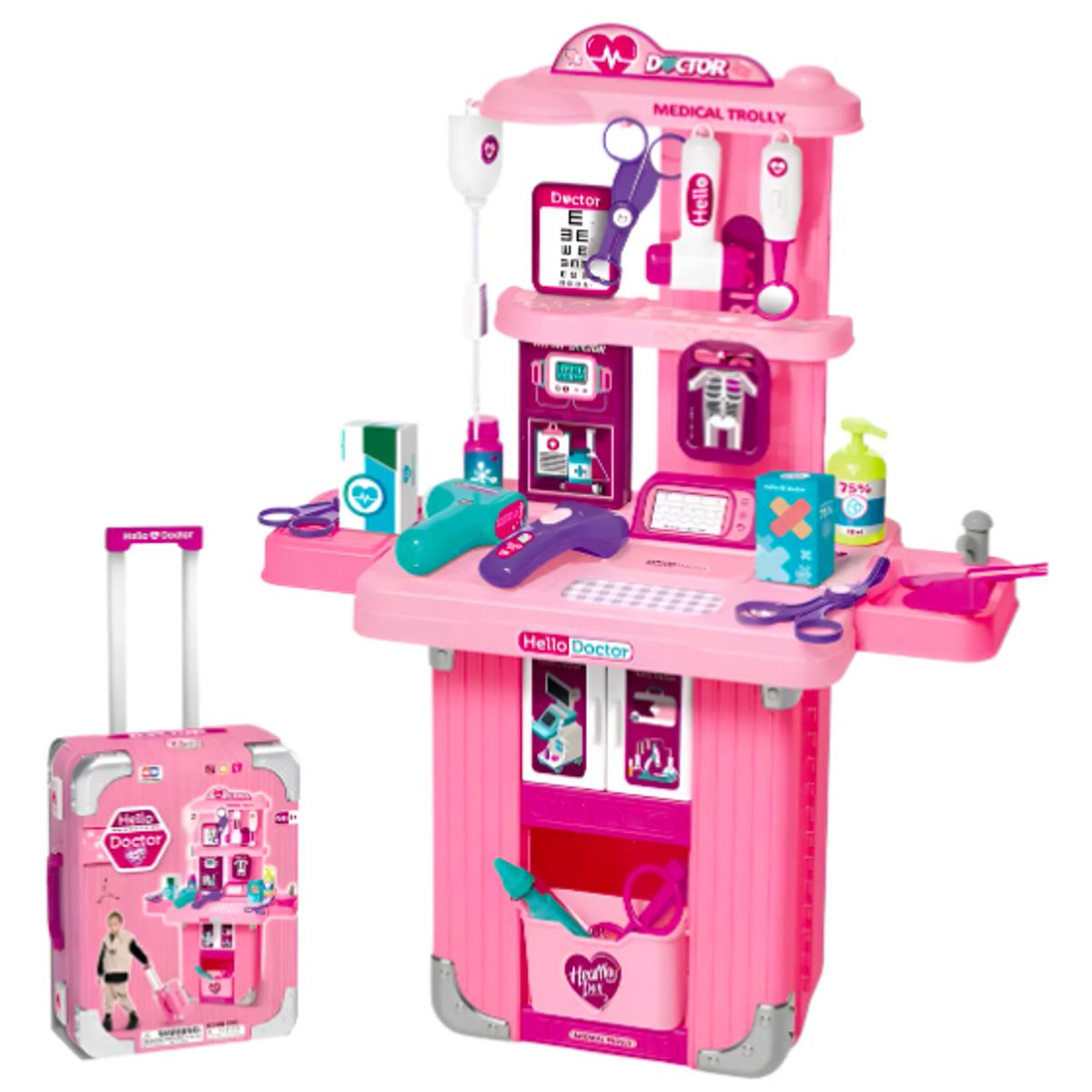 GENERICO - Juguete Maleta De Médico Set De Doctor