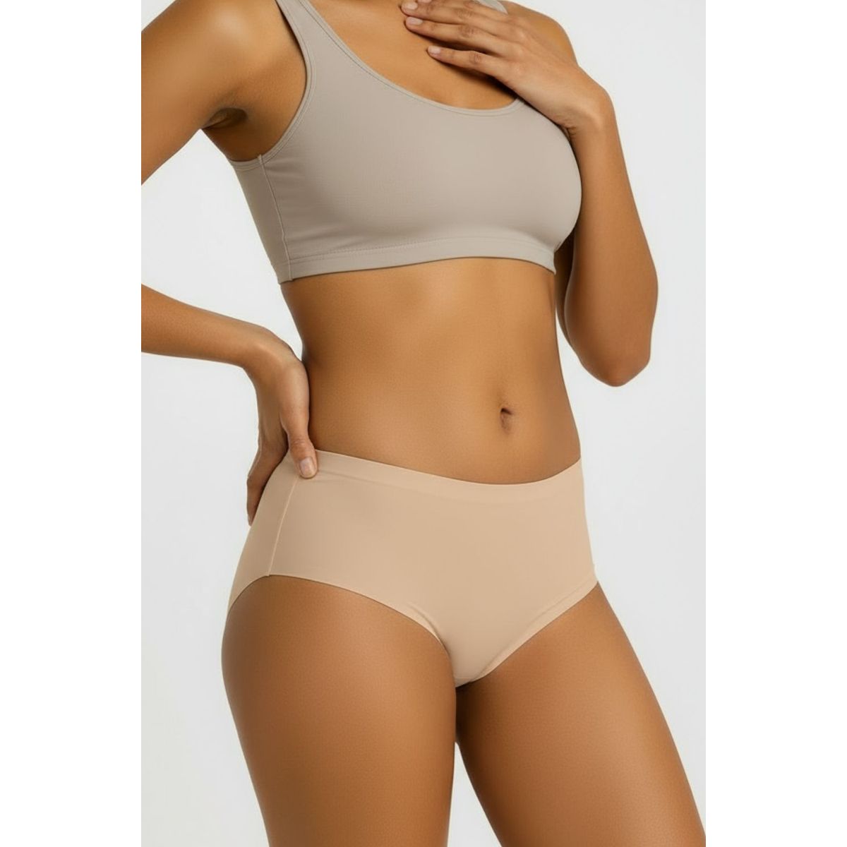 LILI PINK - Panty hipster individual en microfibra 100% feeling