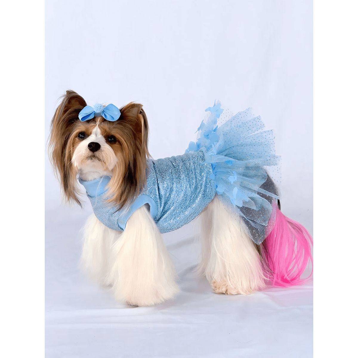 GENERICO - Vestido para perro Zafiro - Talla ML - Ropa Mascotas