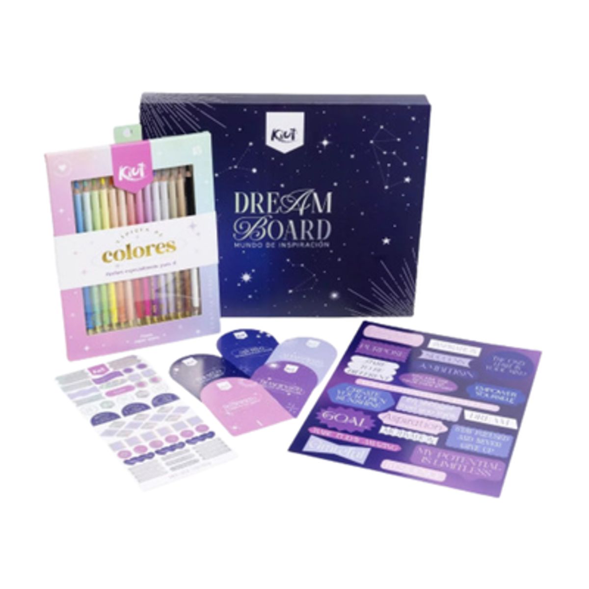 KIUT - Kiut Dream Board  Kit Mapa de Sueños Creativo