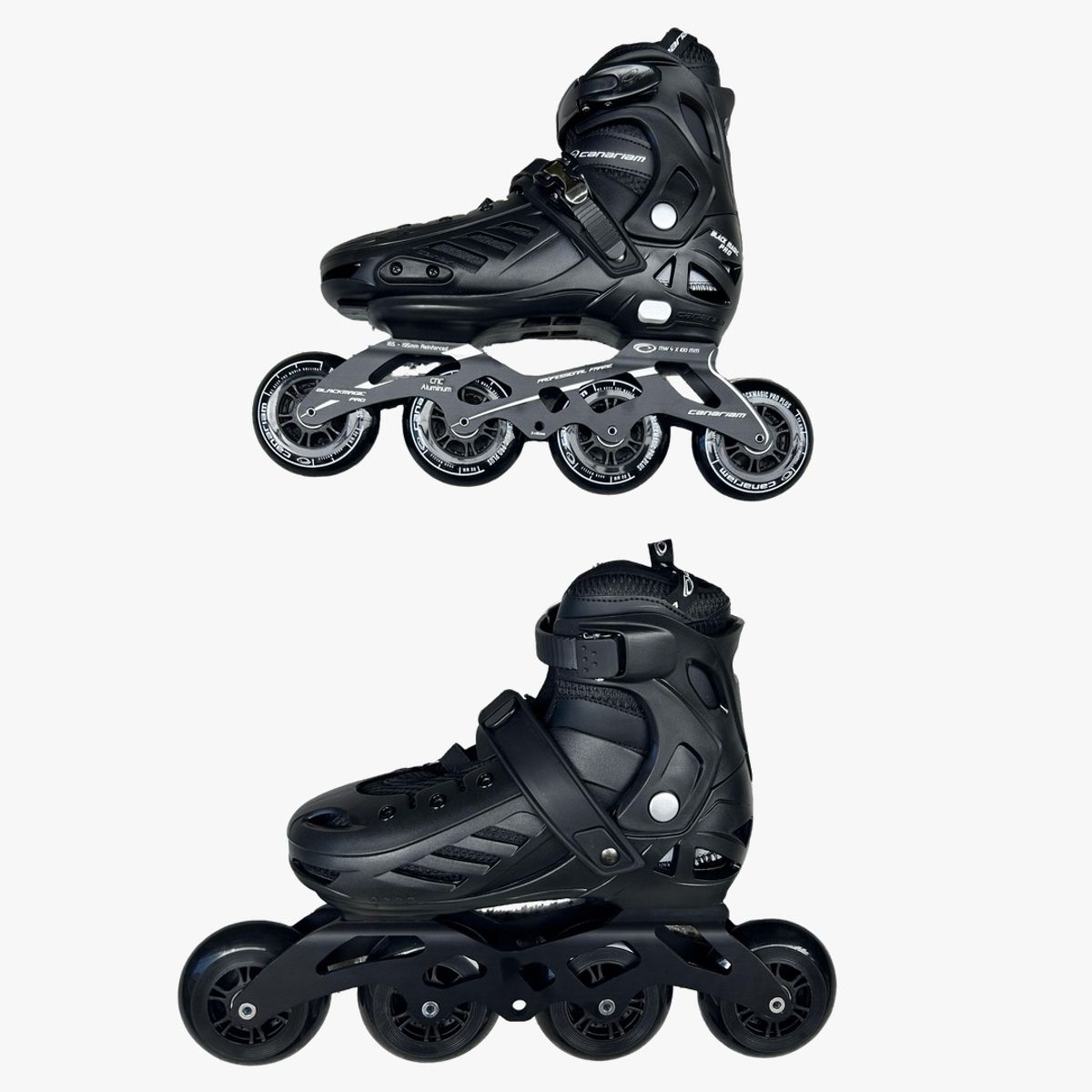 GENERICO - Patines Black Magic Pro Plus L NEGRO