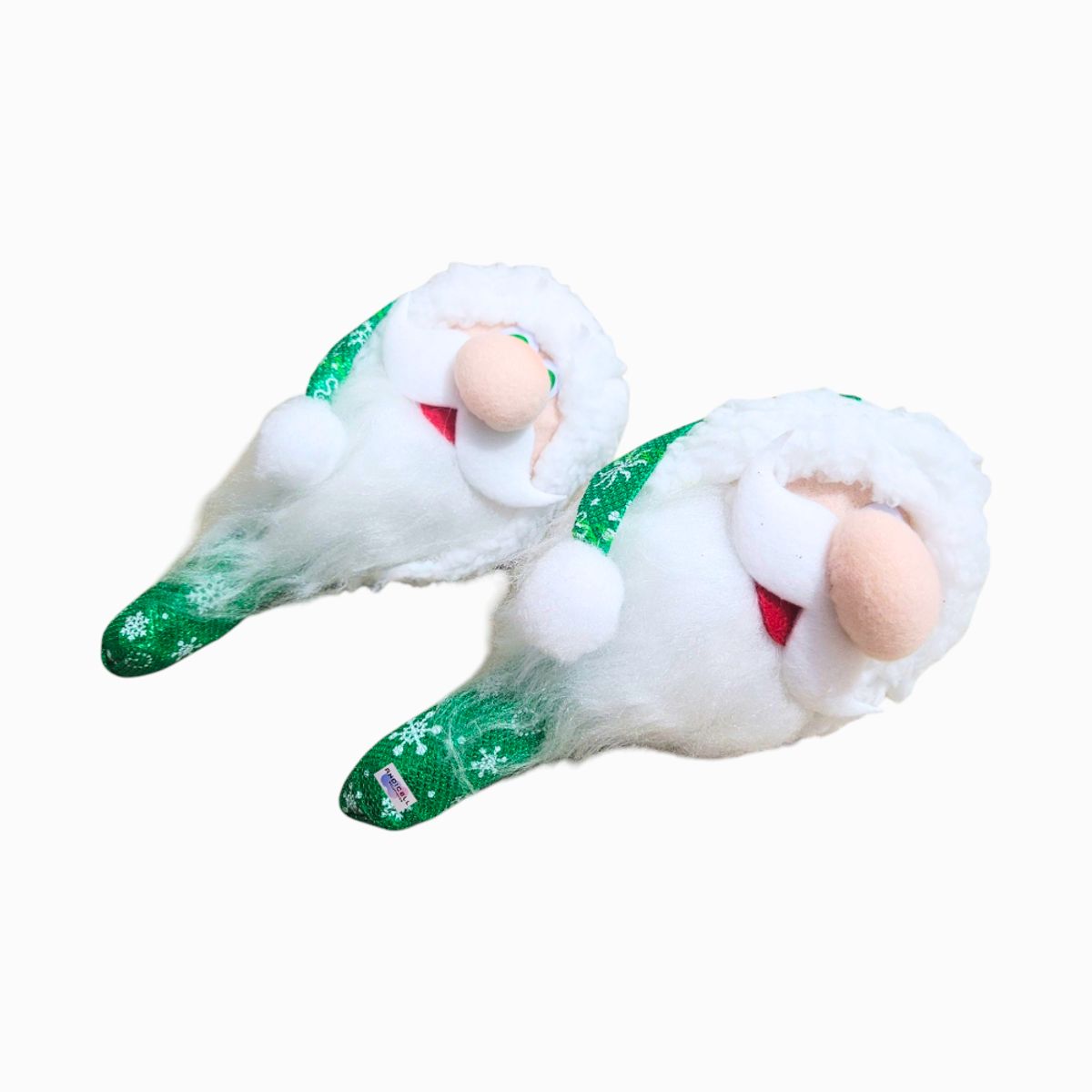 GENERICO - Maracas Navideñas Diseño Papá Noel Navidad x 1 par