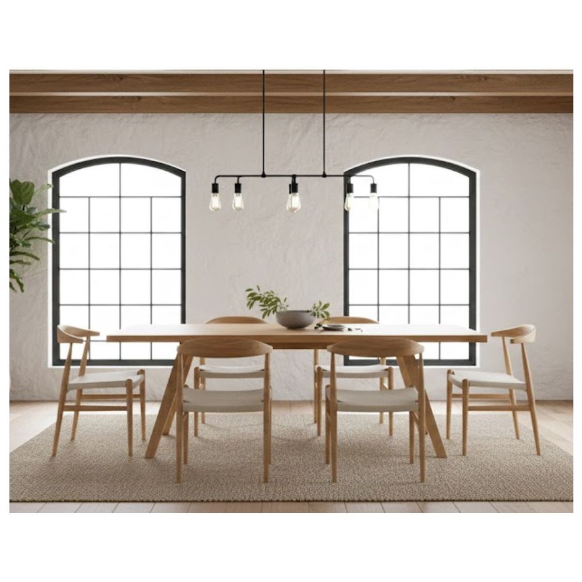 22 GRADOS DECORACION - Comedor Éter en roble 180cm x 90cm