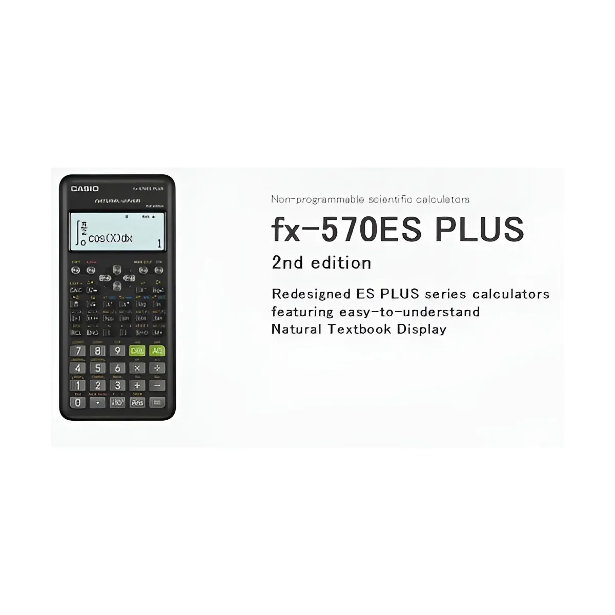 CASIO - Calculadora Fx570 Es Plus 2 Generación