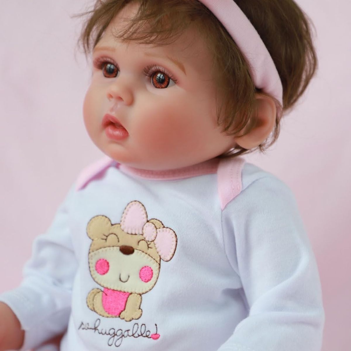 GENERICO - Muñeca Bebé Reborn Hermosa Lucy 45 Cm * Cuerpo Vinilo