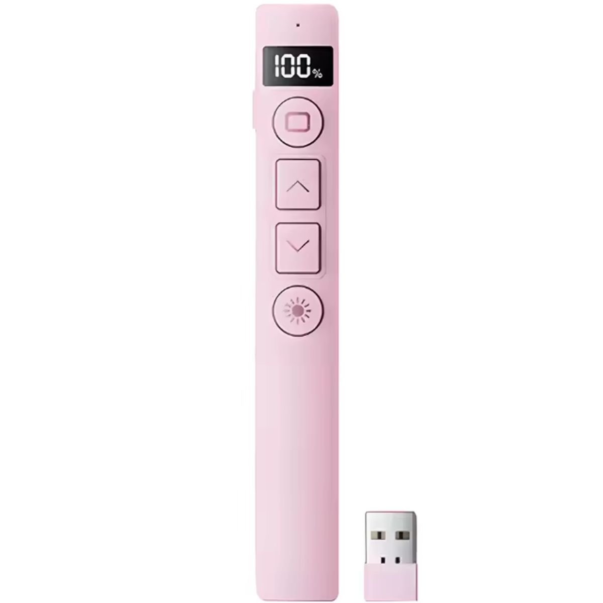 GENERICO - Presentador Diapositivas Mando Inalámbrico Recargable Laser