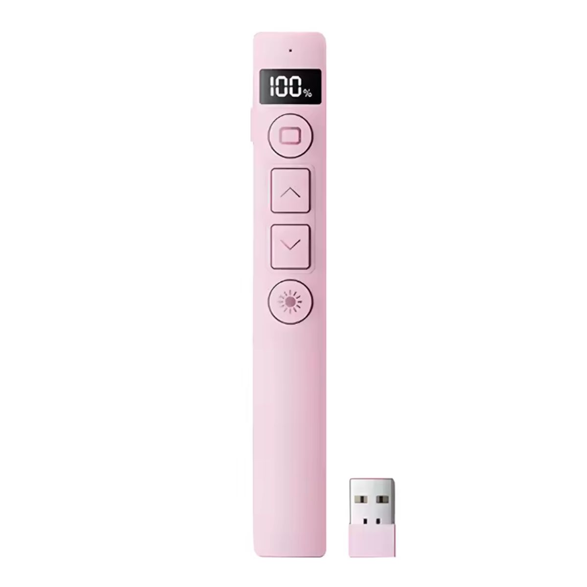 GENERICO - Presentador Diapositivas Mando Inalámbrico Recargable Laser