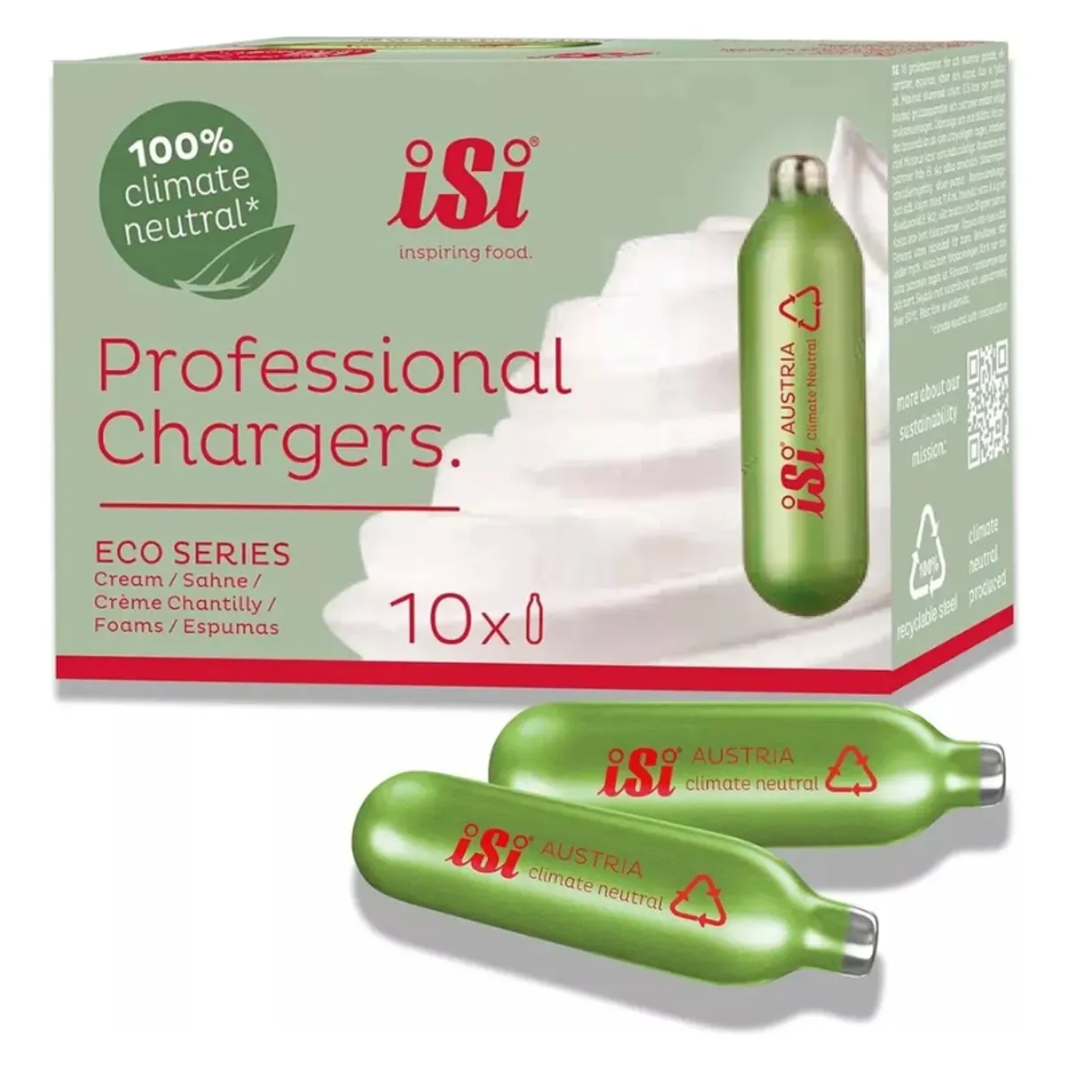 GENERICO - Capsulas Para Dispensador Crema Chantilly X10 Capsulas balas isi