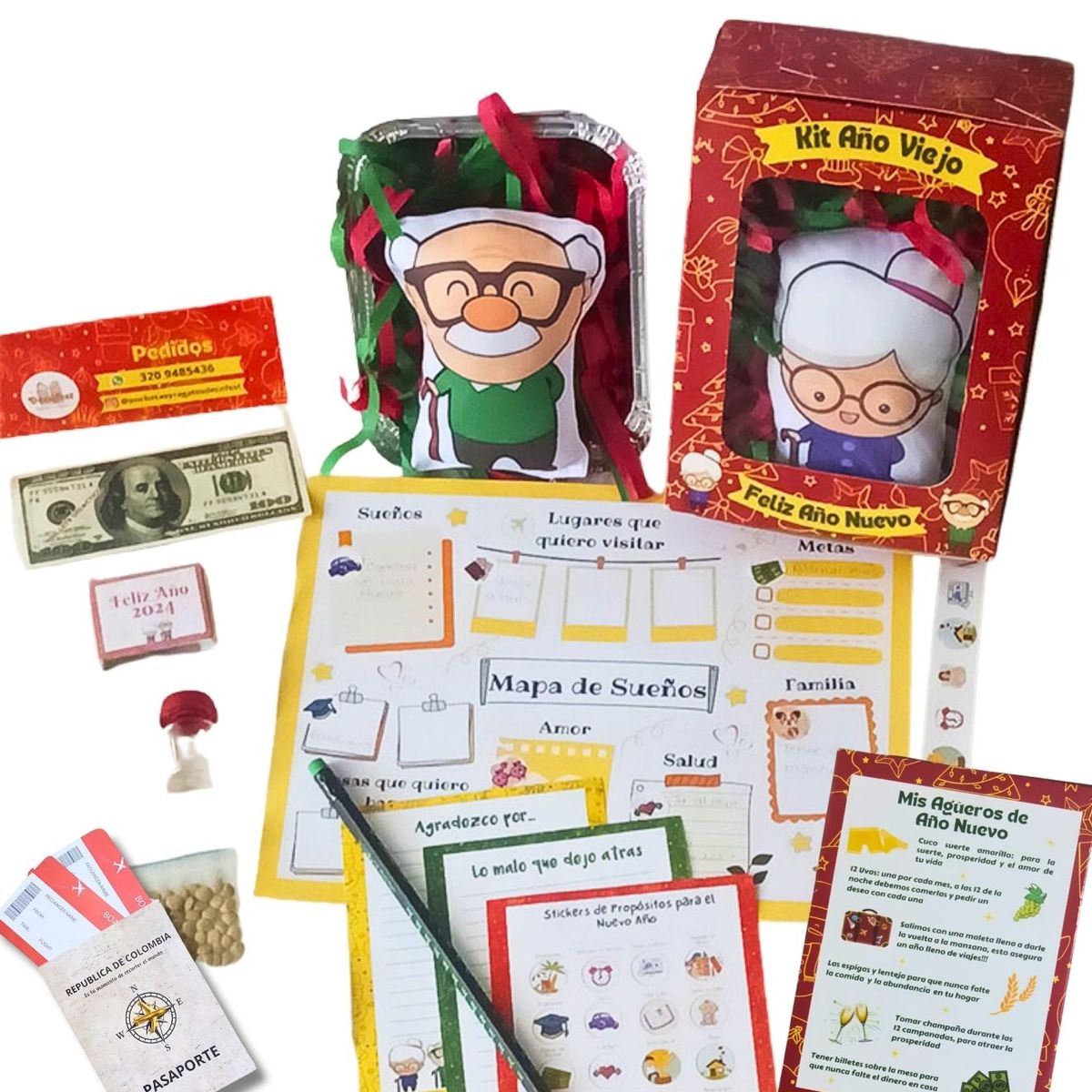 GENERICO - Kit Año Viejo Regalo Empresarial Detalle Corporativo