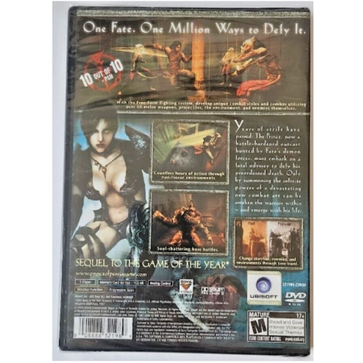 PLAYSTATION - Prince Of Persia Warrior Within Play Station 2 Greatest Hits