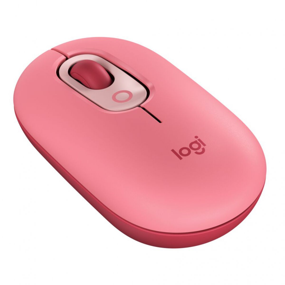 LOGITECH - Ratón Inalámbrico Logitech POP Mouse - Rosa