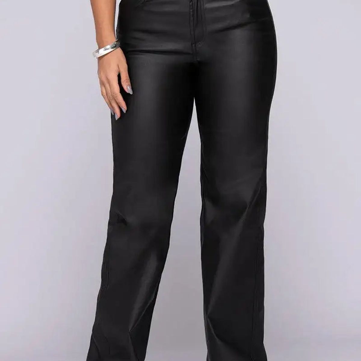 TRUCCOS JEANS - Jean Skinny Color Gris Oscuro Marca Truccos