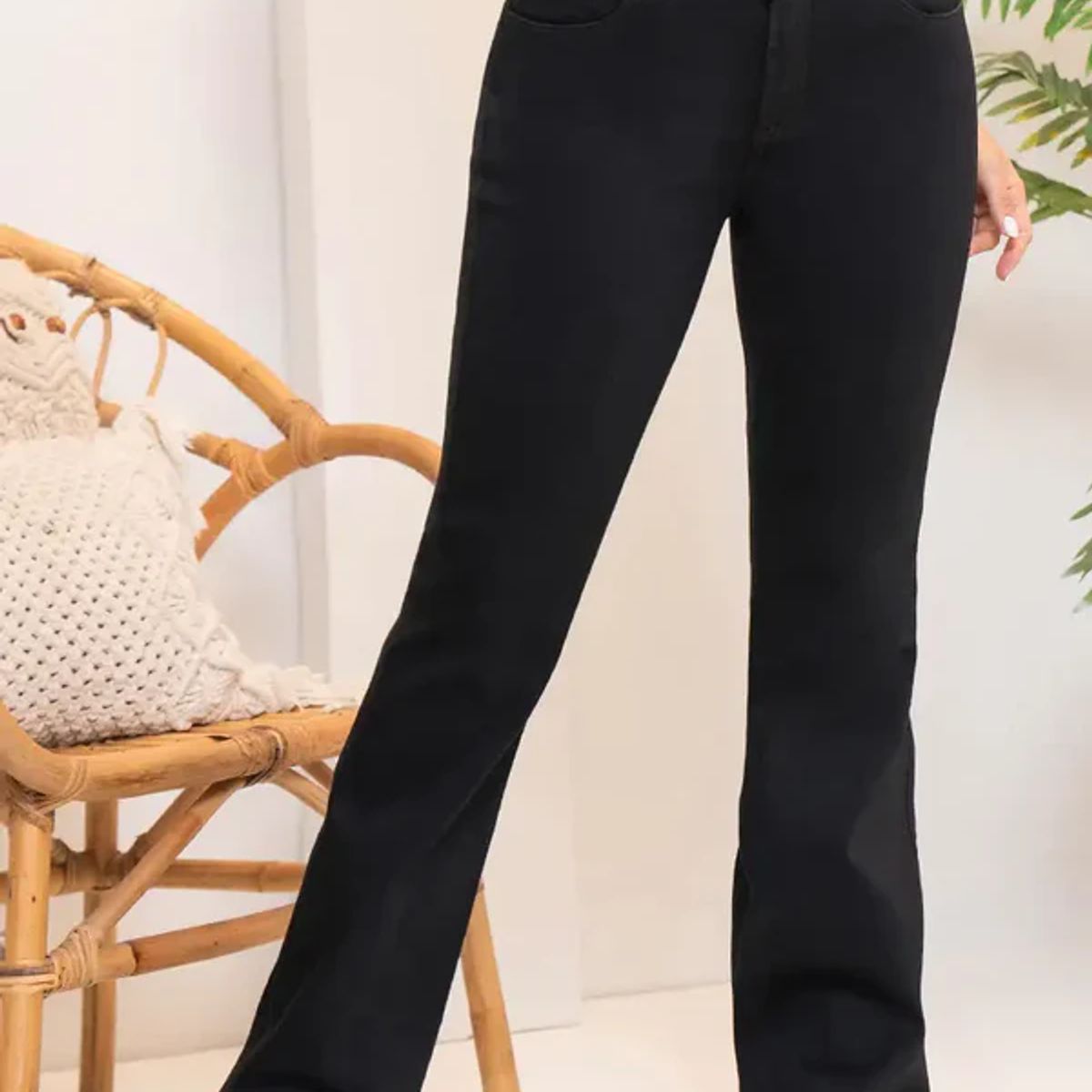 TRUCCOS JEANS - Jean Bota Semicampana Tiro Alto Marca Trucco´s