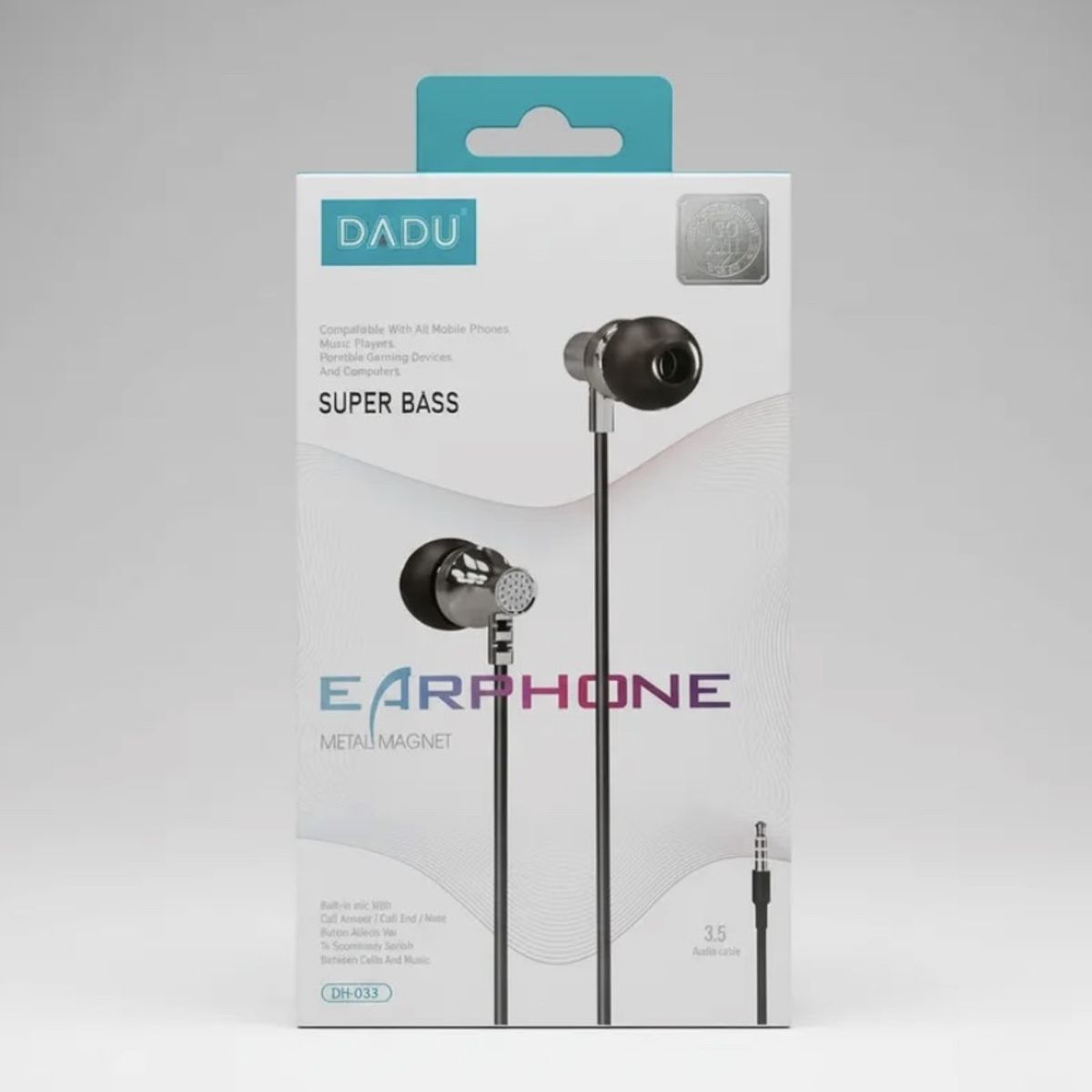 GENERICO - Auriculares Super Bass Negro Dadu Dh-033 Negro