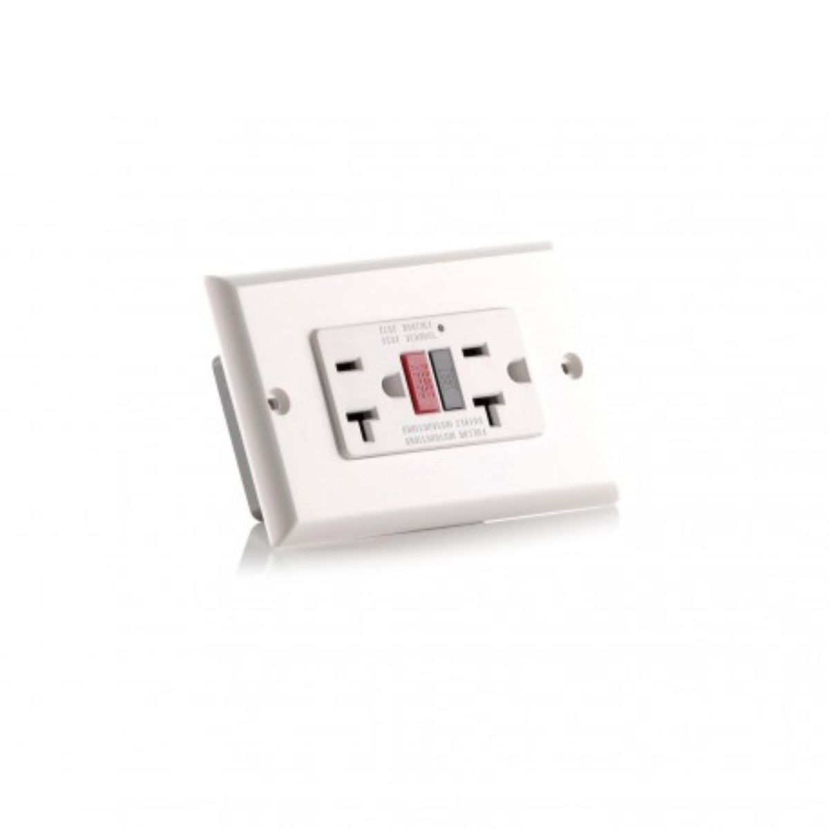 MERCURY - Toma Doble GFCI Blanca Mercury