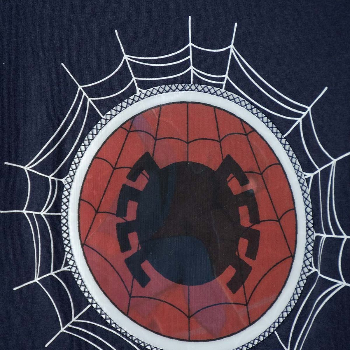 MARVEL - Camiseta de Spider-man manga corta azul para niño