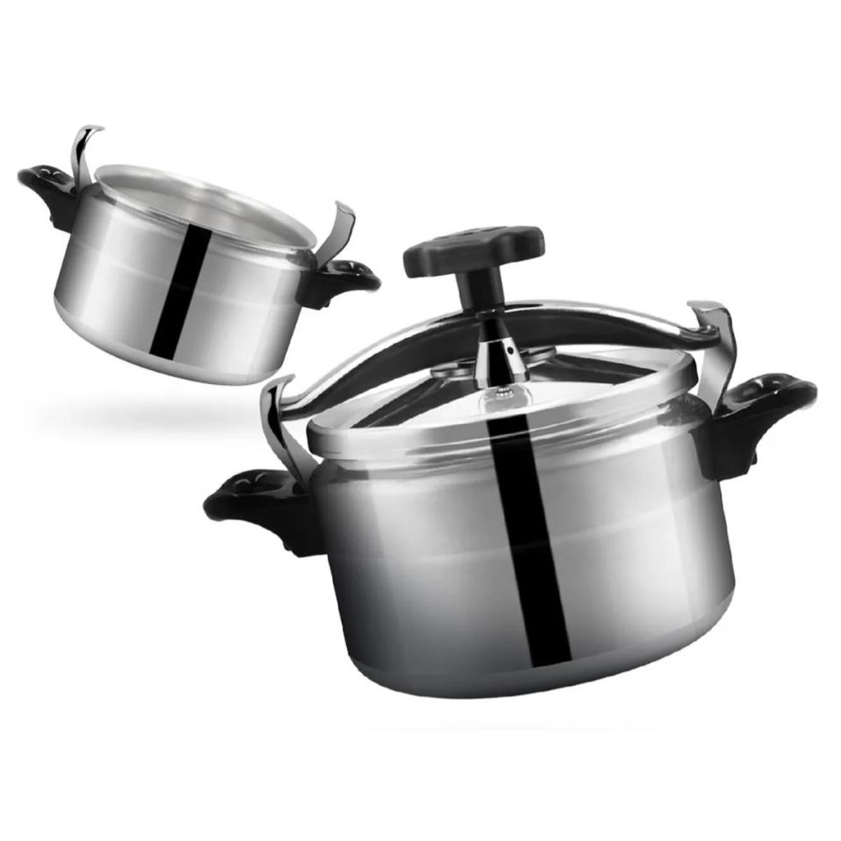 INNOVA - Olla A Presión 4 Litros Nia Rápida Segura Antiadherente Aluminio