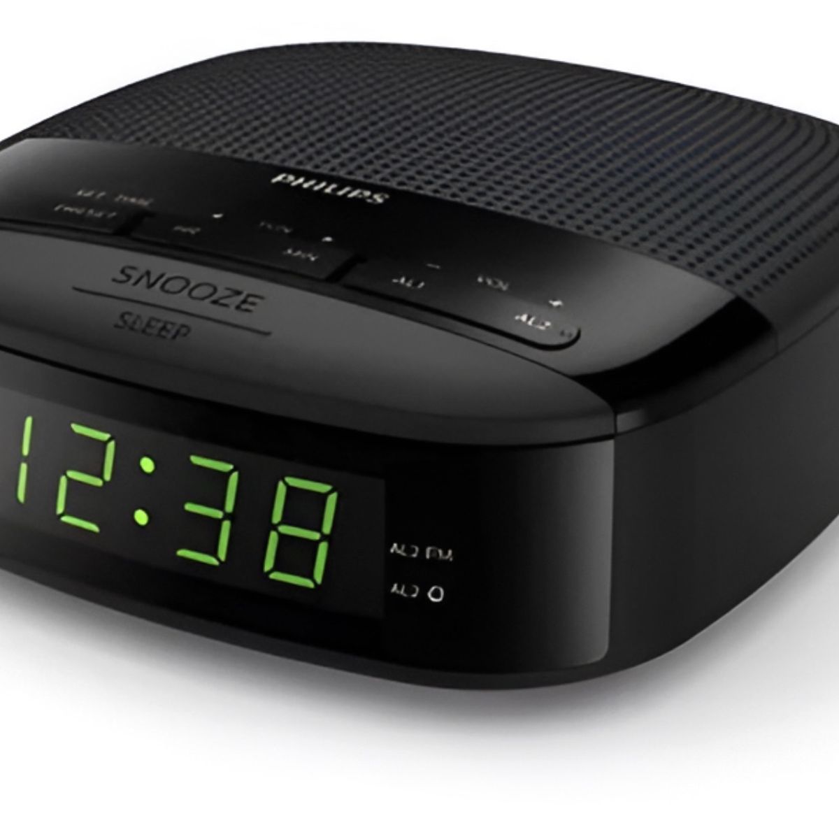 PHILIPS - Radio Reloj Digital Philips 3205 Color Negro