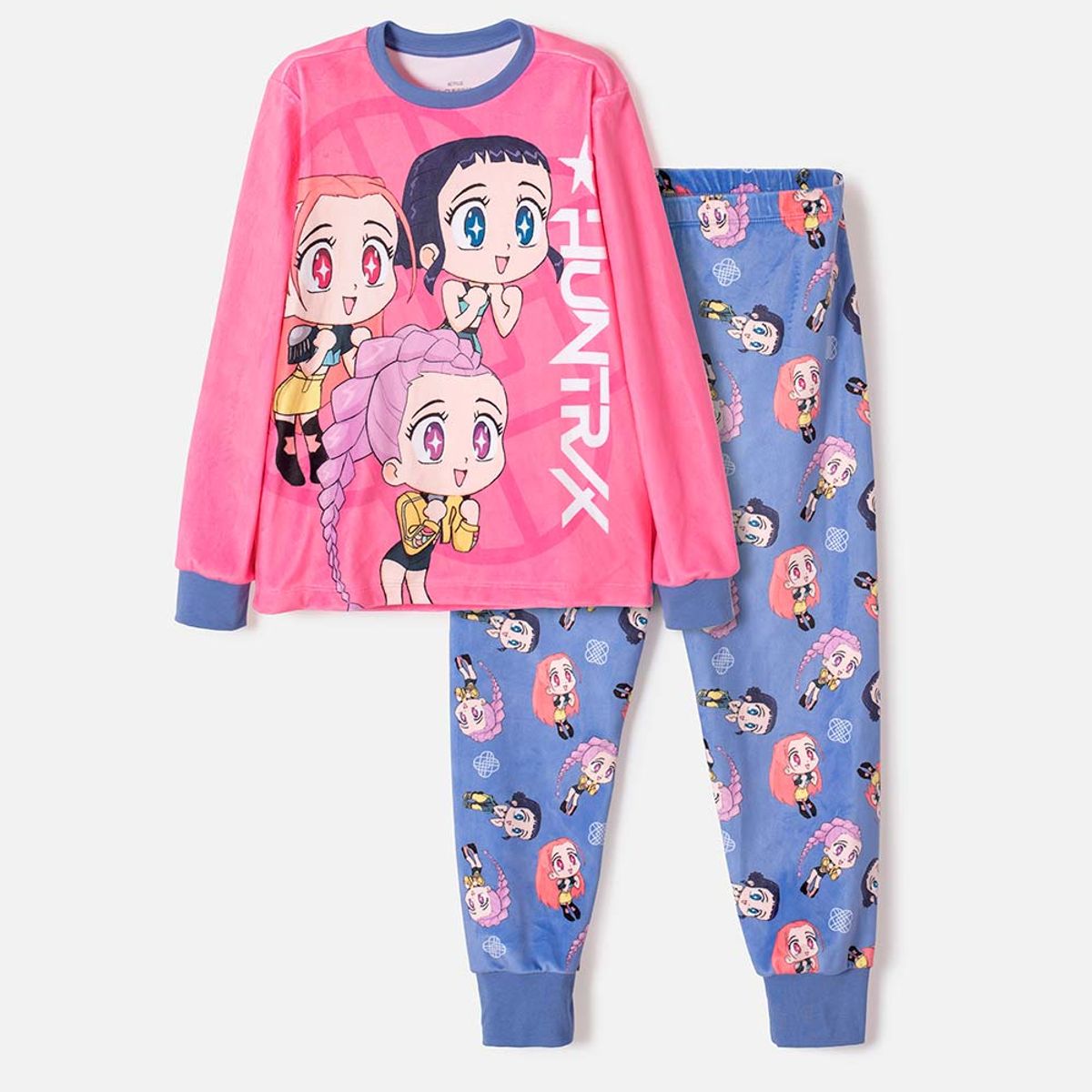 MIC - Pijama de K- pop Demon Hunters multicolor para niña