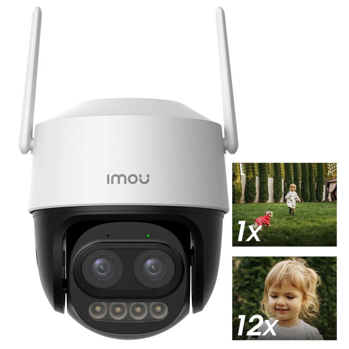 IMOU - CAMARA WIFI EXTERIOR IMOU CRUISER CON ZOOM 12X MOTORIZADO INTELIGENCIA ARTIFICIAL
