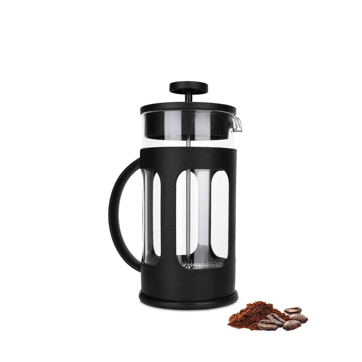 BIGCENTER - Cafetera Prensa Francesa Filtro Acero Inoxidable 350 Ml