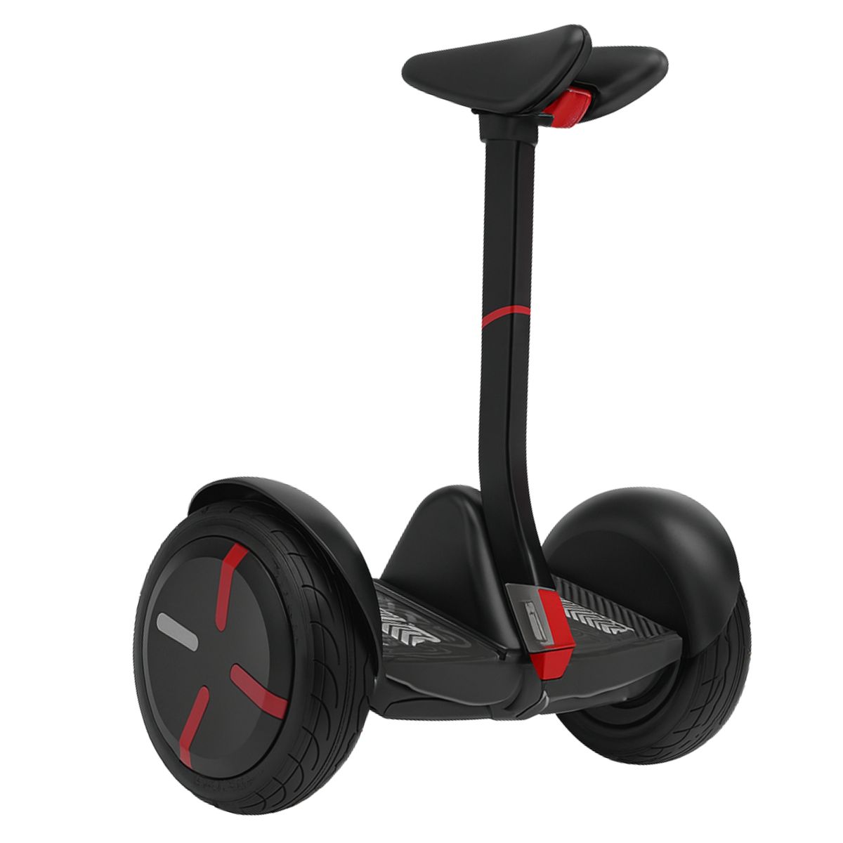 GENERICO - Patineta Eléctrica Hoverboard Pro con barra de control-dirección y llanta de 10 pulgadas