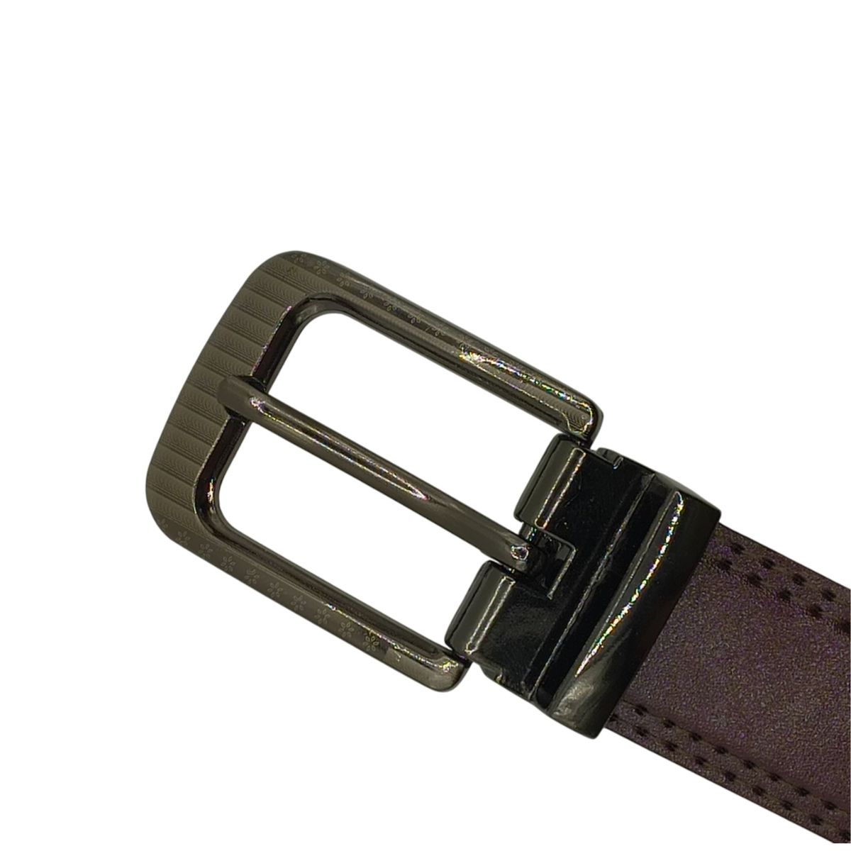 GENERICO - Cinturón Correa  Hombre Doble Faz  118cm Recortables