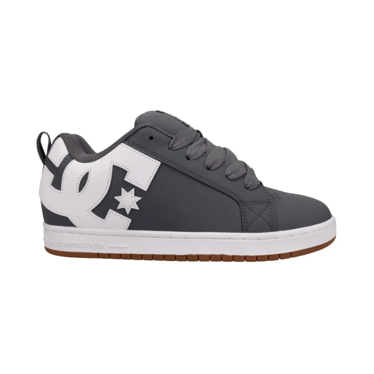 DC SHOES - Tenis DC Shoes Court Graffik hombre color gris con blanco