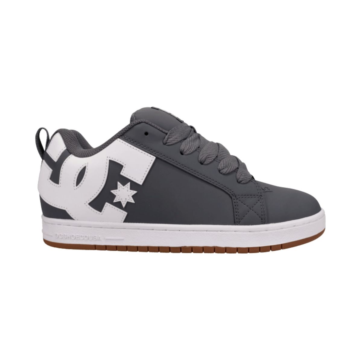 DC SHOES - Tenis DC Shoes Court Graffik hombre color gris con blanco