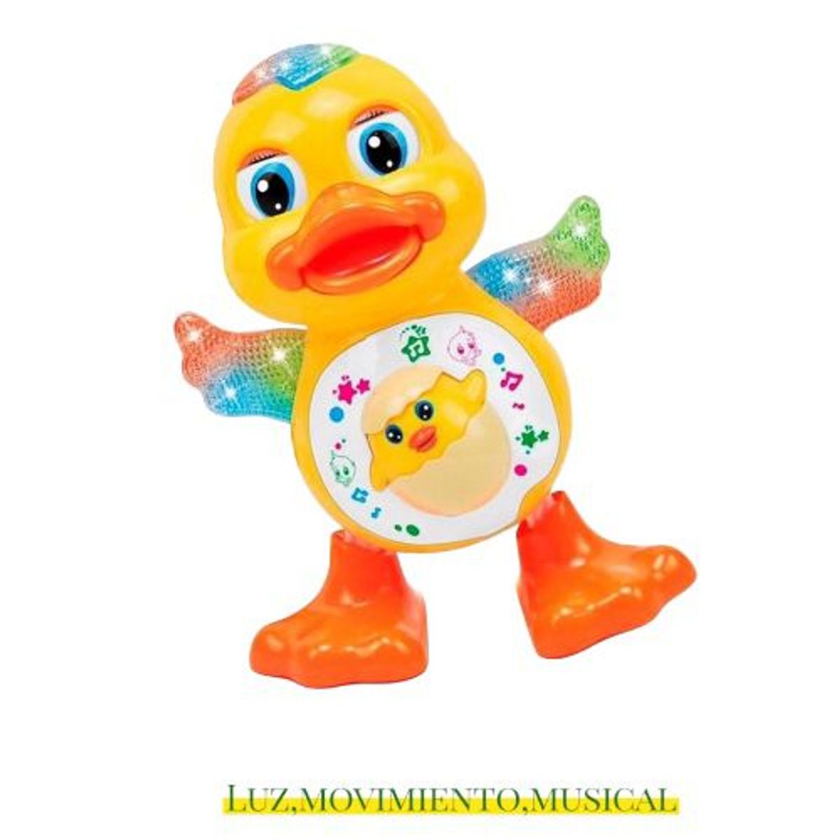 GENERICO - Muñeco De Pato Bailarín Con Luz Y Sonido Movimiento