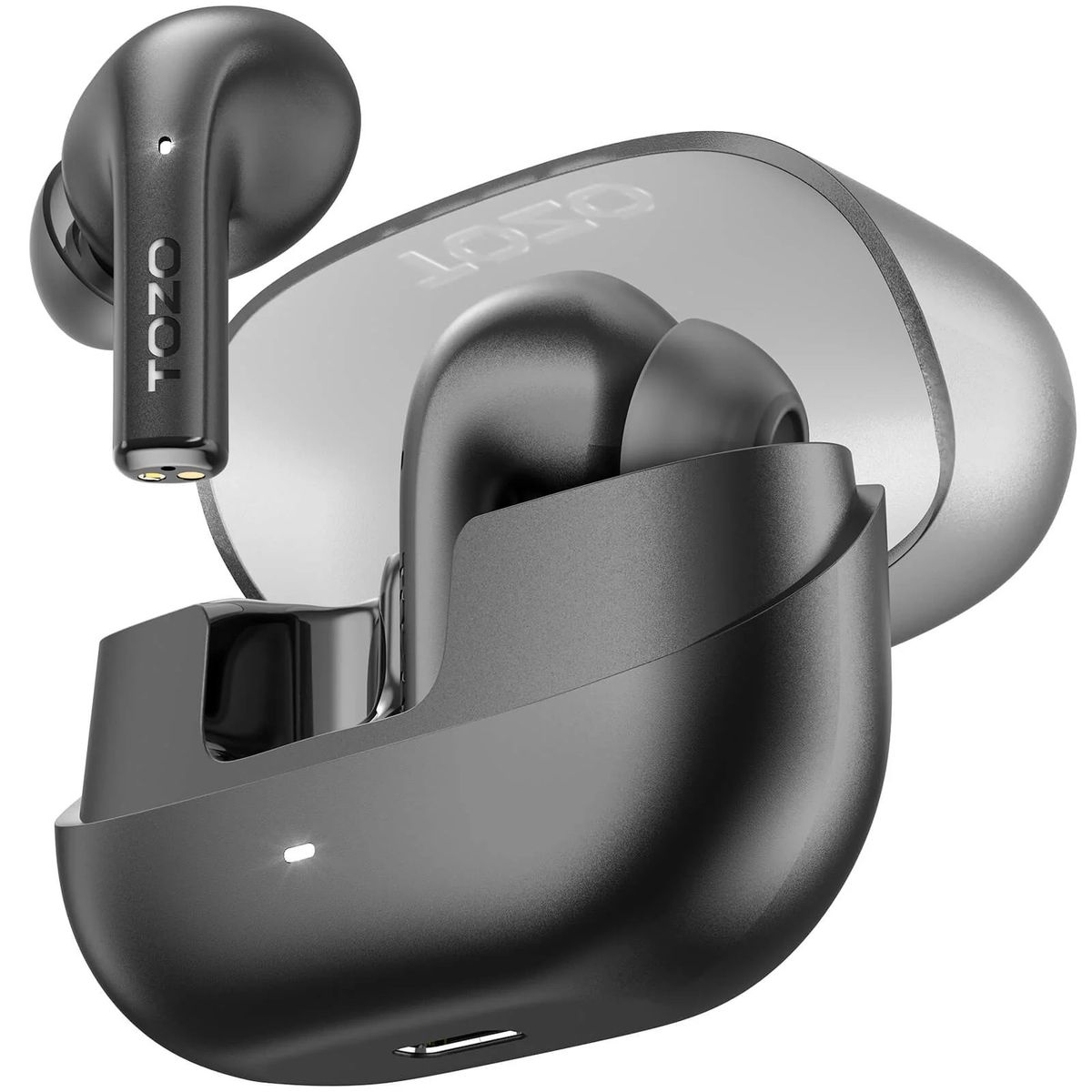 TOZO - AUDIFONOS TOZO Agile Nova Black True Wireless Stereo TWS In-Ear USB Type-C