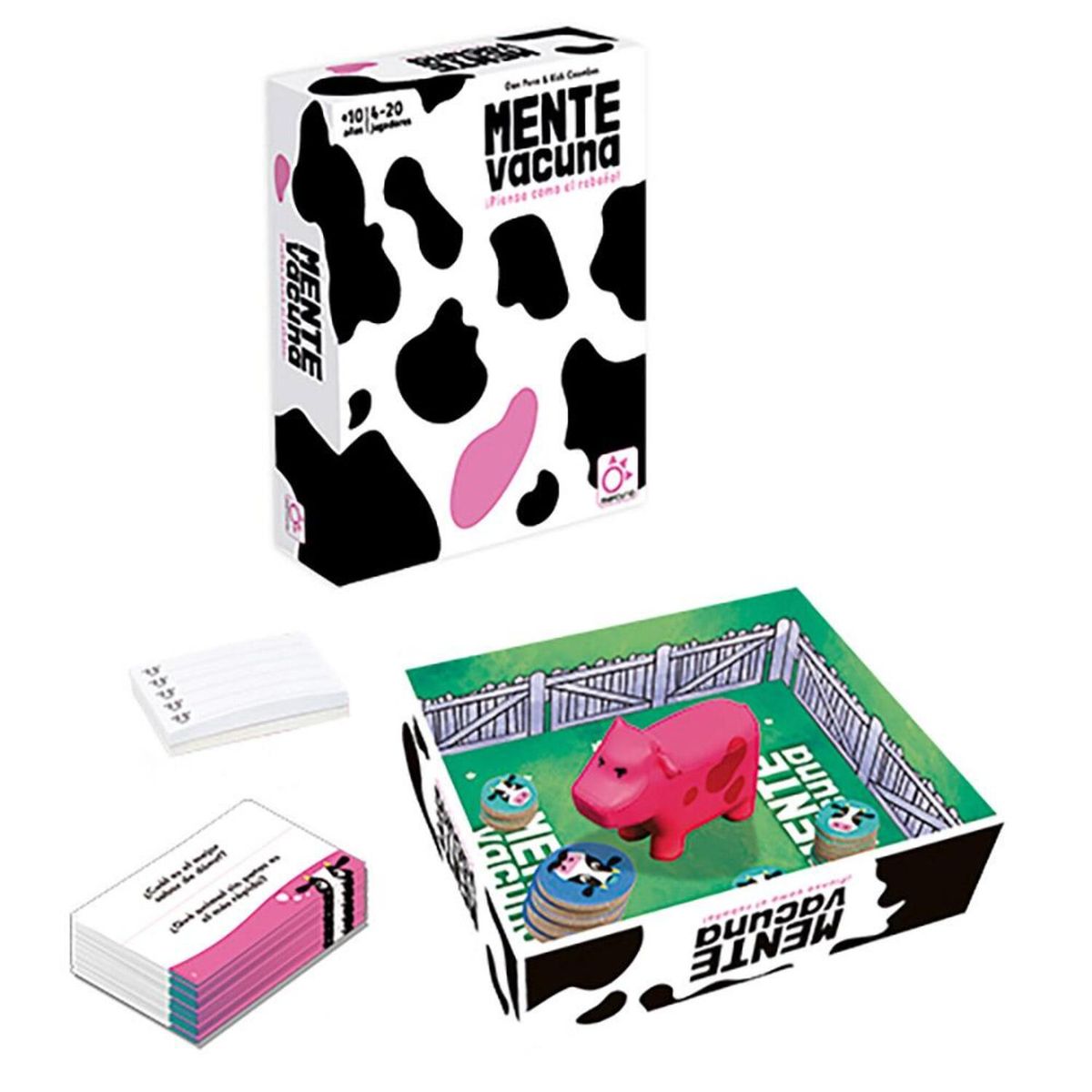 ASMODEE - Mente Vacuna Juego De Cartas Español