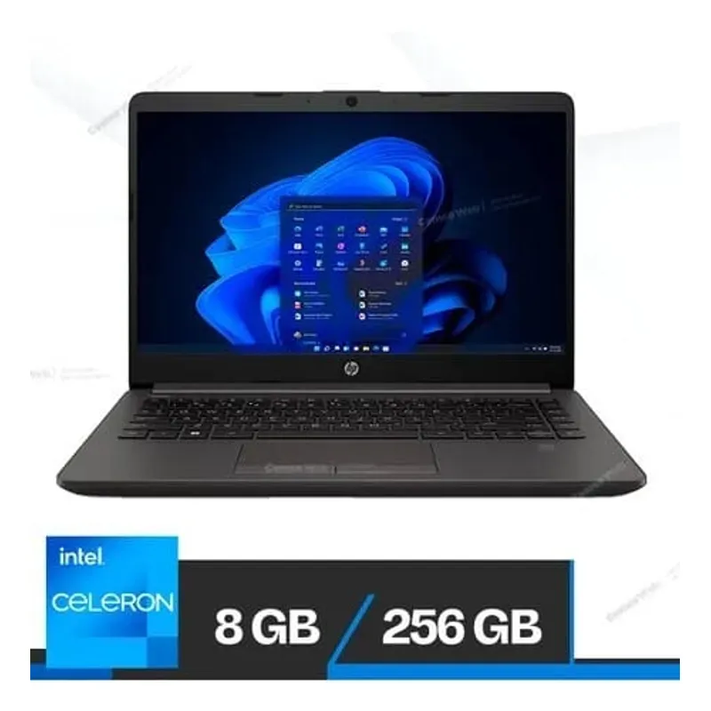 HP - Portátil HP 240 G9 Intel Celeron N4500 8GB RAM 256GB SSD Pantalla 14 HD Negro práctico