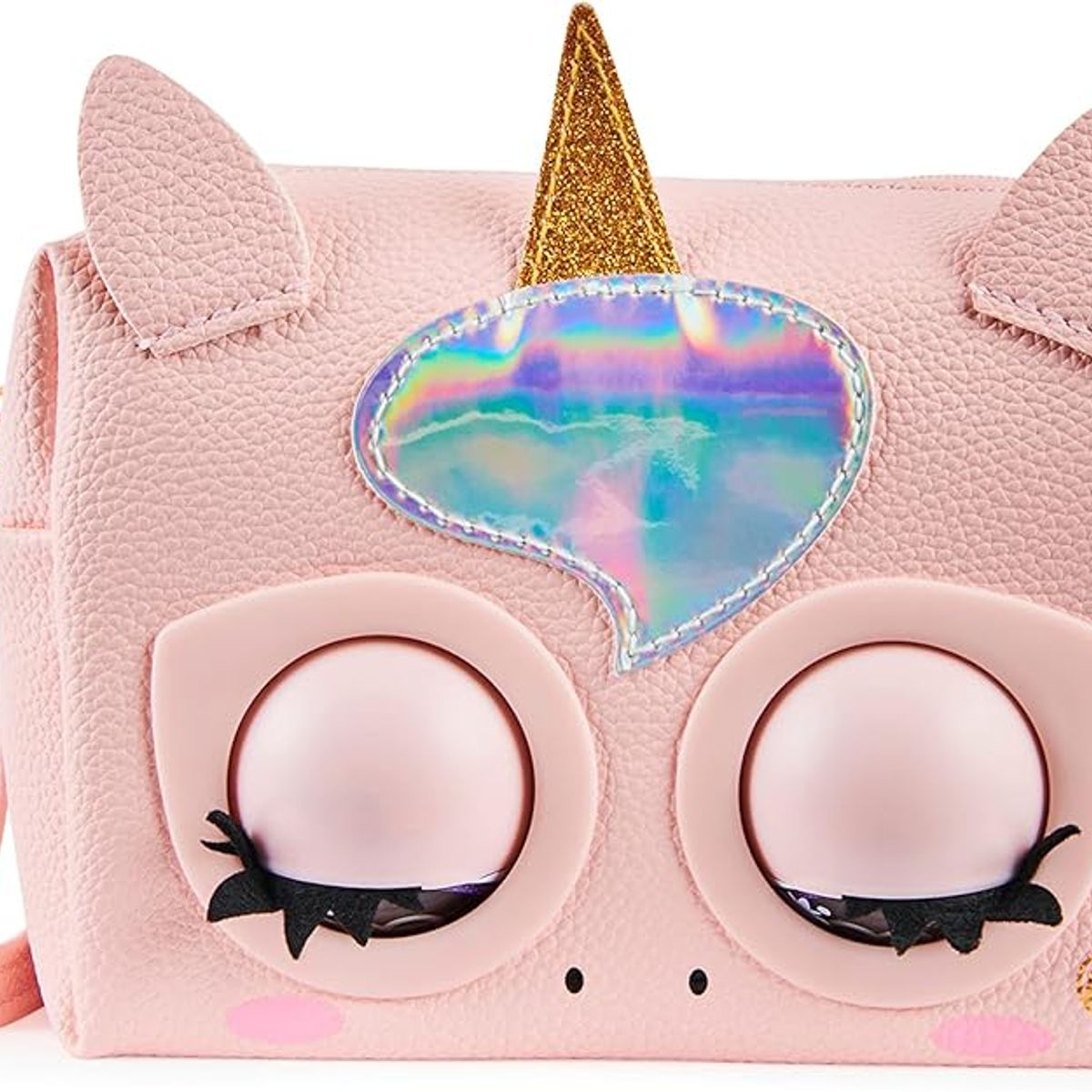 PURSE PET - Bolso Juguete Interactivo Para Niñas Con Sonidos Purse Pets Rosa