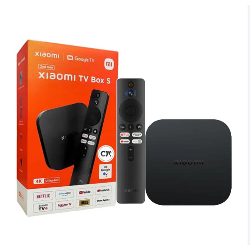 XIAOMI - Xiaomi TV Box S 2da Generación - Convertidor Smart TV