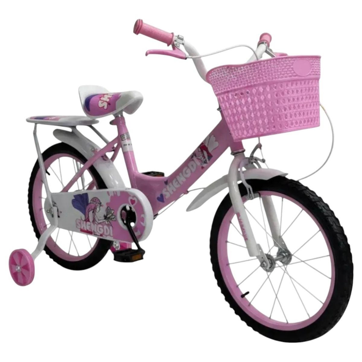 KIDSHOP - Bicicleta Infantil Para Niñas R12 Bc01-c Rosada