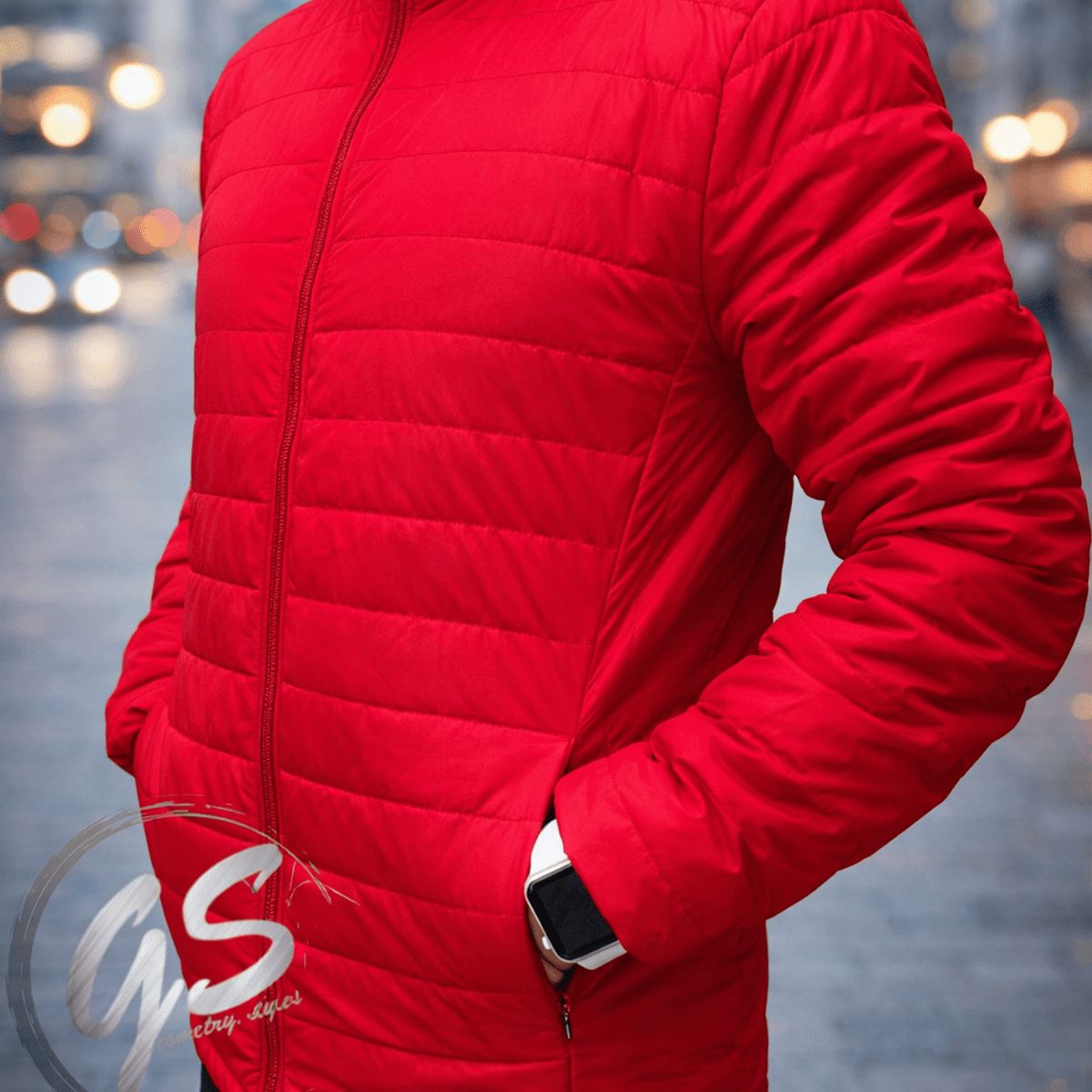 GENERICO - Chaqueta Hombre Invierno Acolchada Impermeable colores varios
