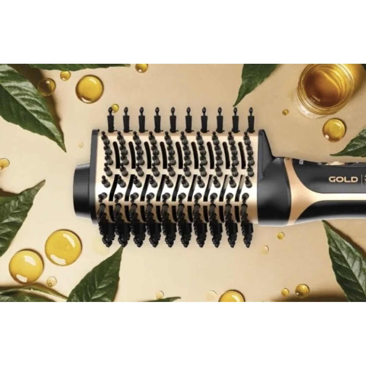 GAMA - Cepillo Alisador Gama Gold Ion 3d Therapy