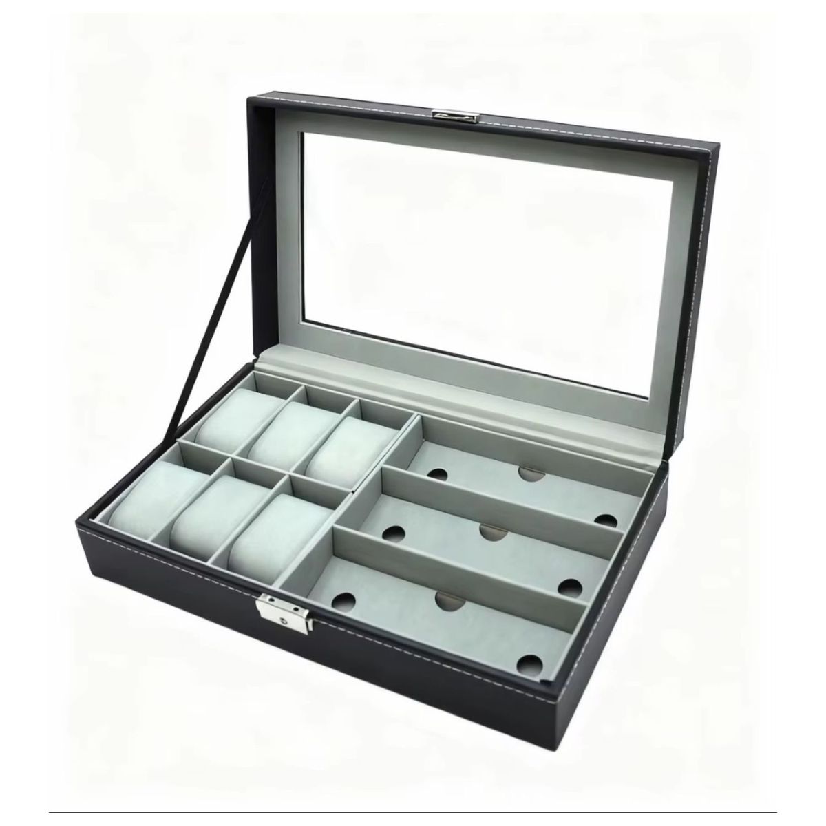 GENERICO - Organizador De Relojes Y Gafas Exhibición Elegante