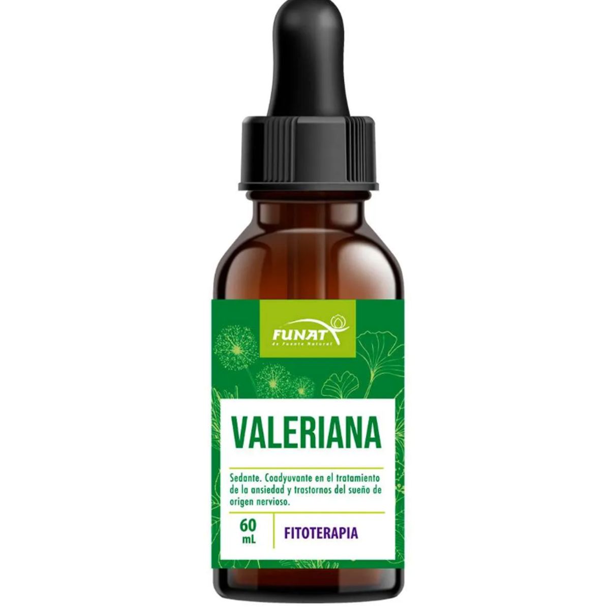 FUNAT - SUPLEMENTO VALERIANA SOLUCION ORAL X 60 ML - FUNAT