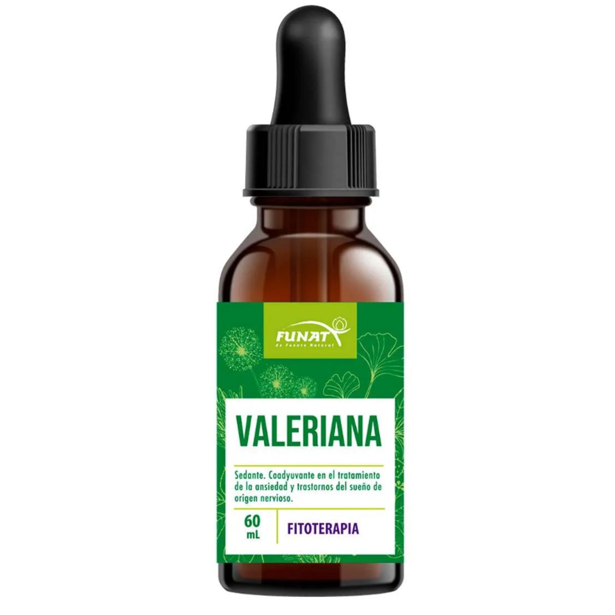 FUNAT - SUPLEMENTO VALERIANA SOLUCION ORAL X 60 ML - FUNAT