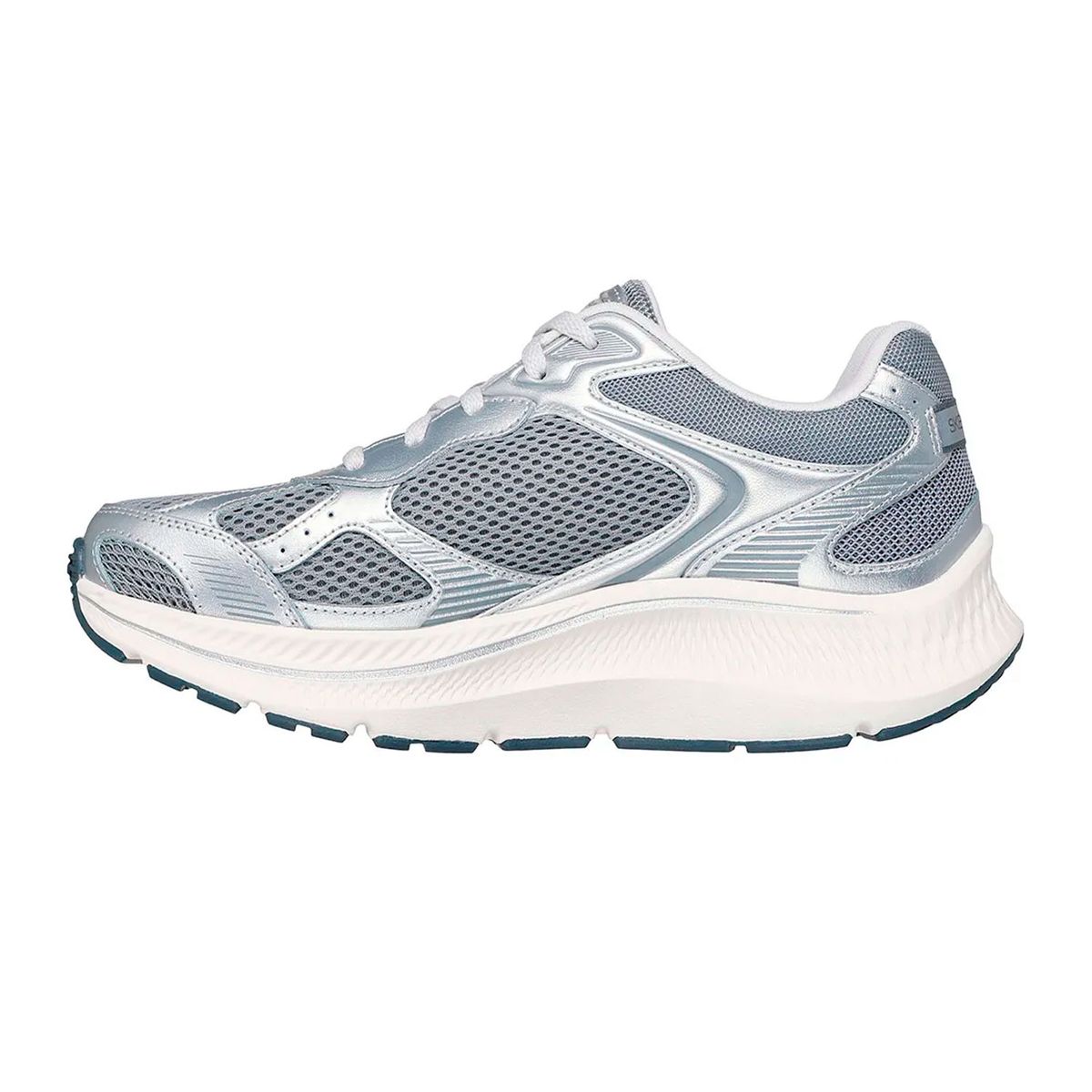SKECHERS - Tenis Skechers Gris Mujer Go Run Consistent Gray 128633-GYSL