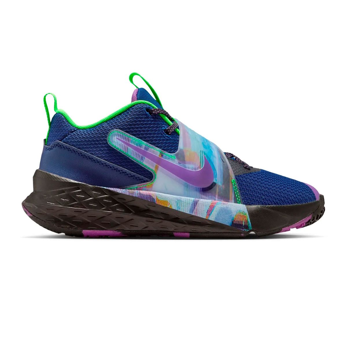 NIKE - Tenis Nike Azul Junior TEAM HUSTLE D12 SE BLUE HV2291-400