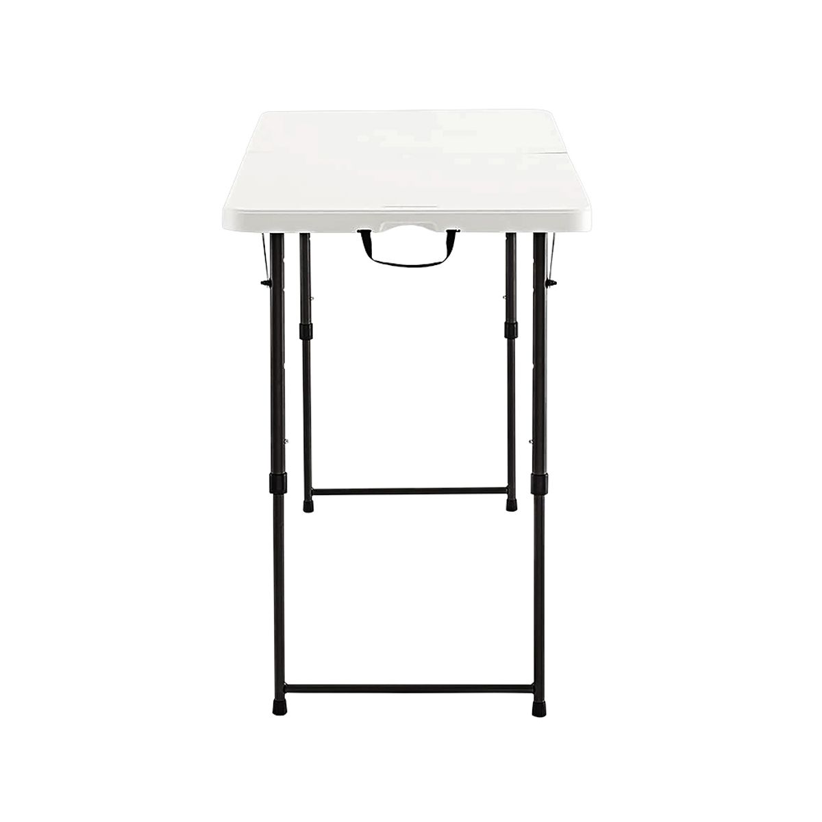 STAY ELIT - Mesa Plegable Portafolio Exterior Jardín 1.22 cm Eventos Color Blanco