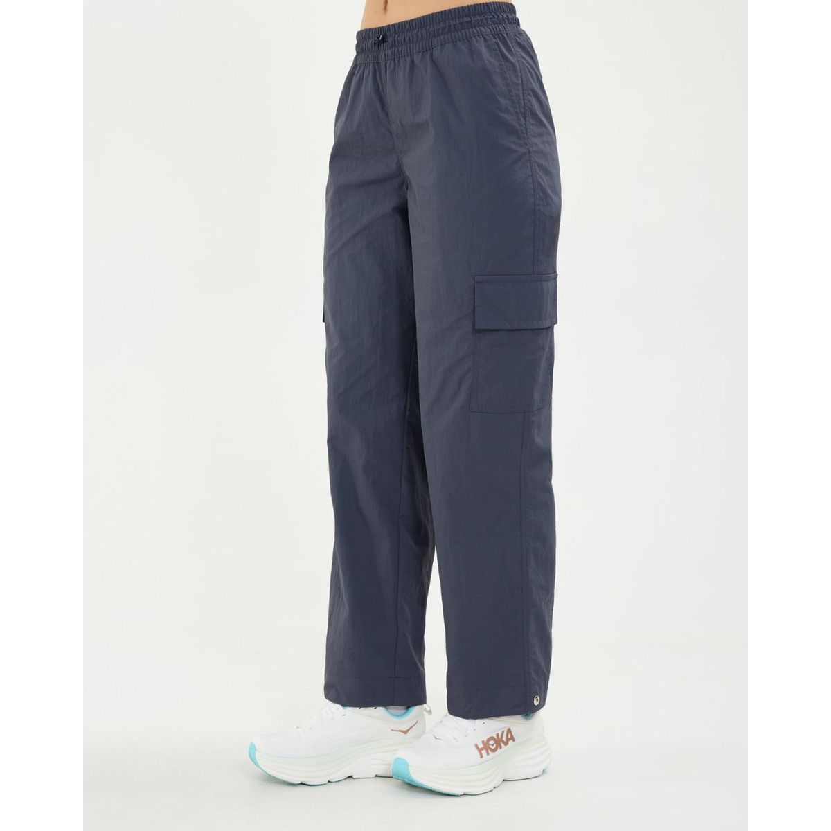 ATMOS - Pantalón Cargo Rompevientos  Para Mujer Azul Atmos