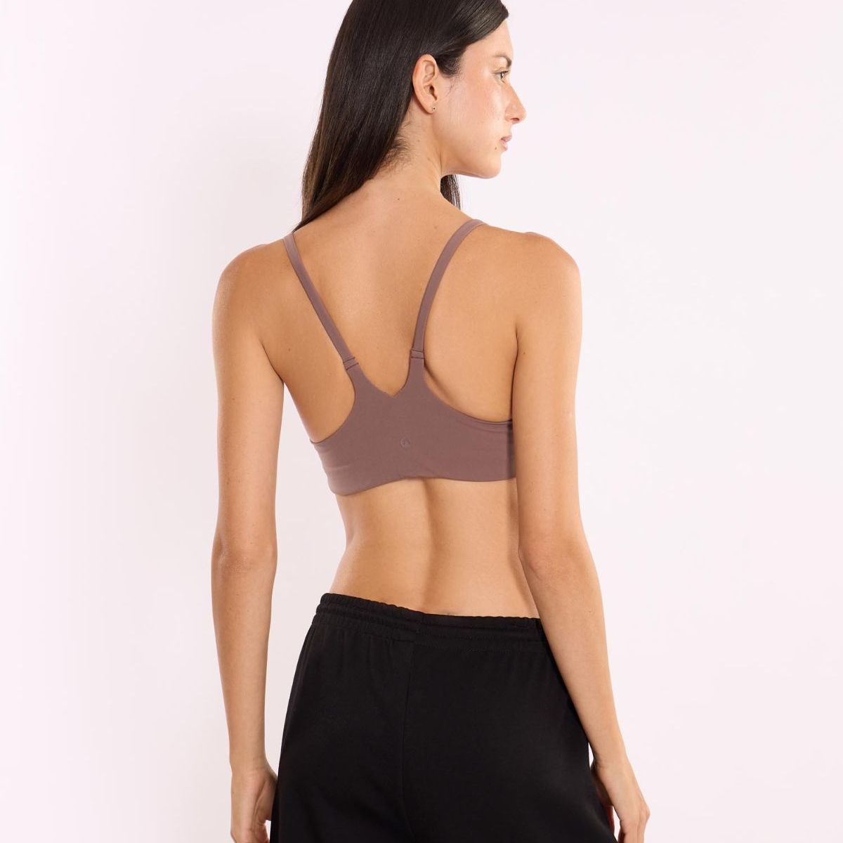ATMOS - Top Deportivo Soporte Bajo Aerius  Para Mujer Café Atmos